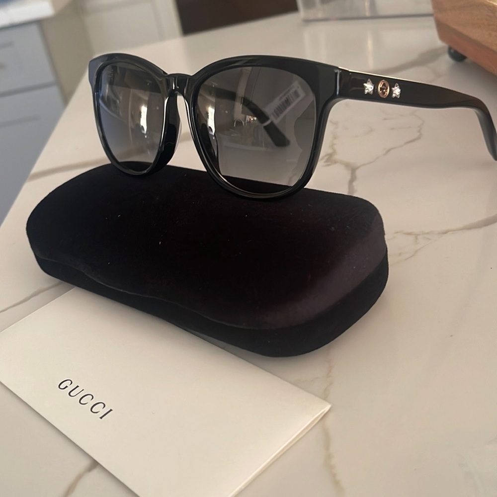 GUCCI 57mm Square Sunglasses - Picture 7 of 9